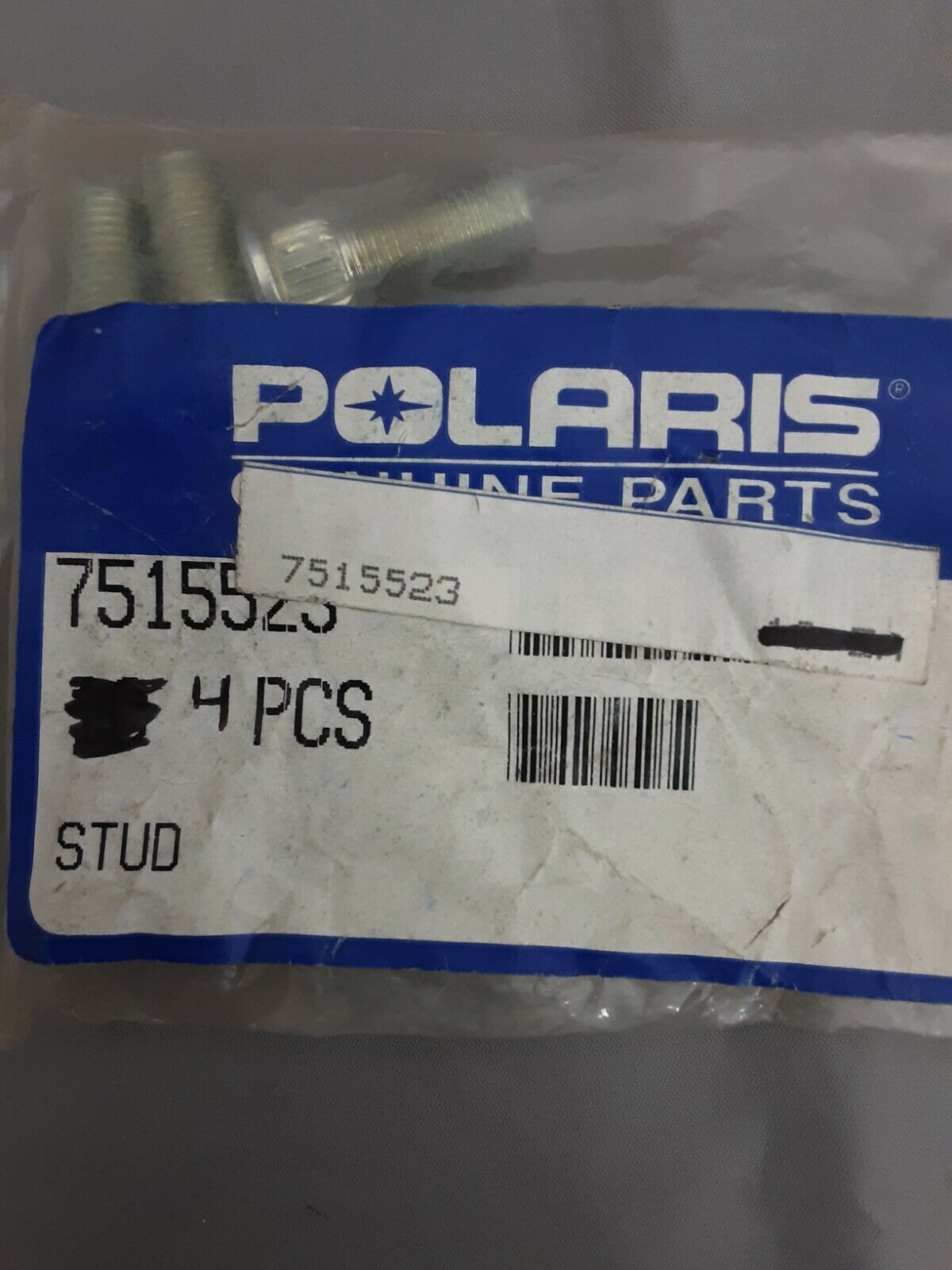 NEW GENUINE POLARIS 7515523 STUD (QTY 4) 250 350L Sportsman Trail Blazer