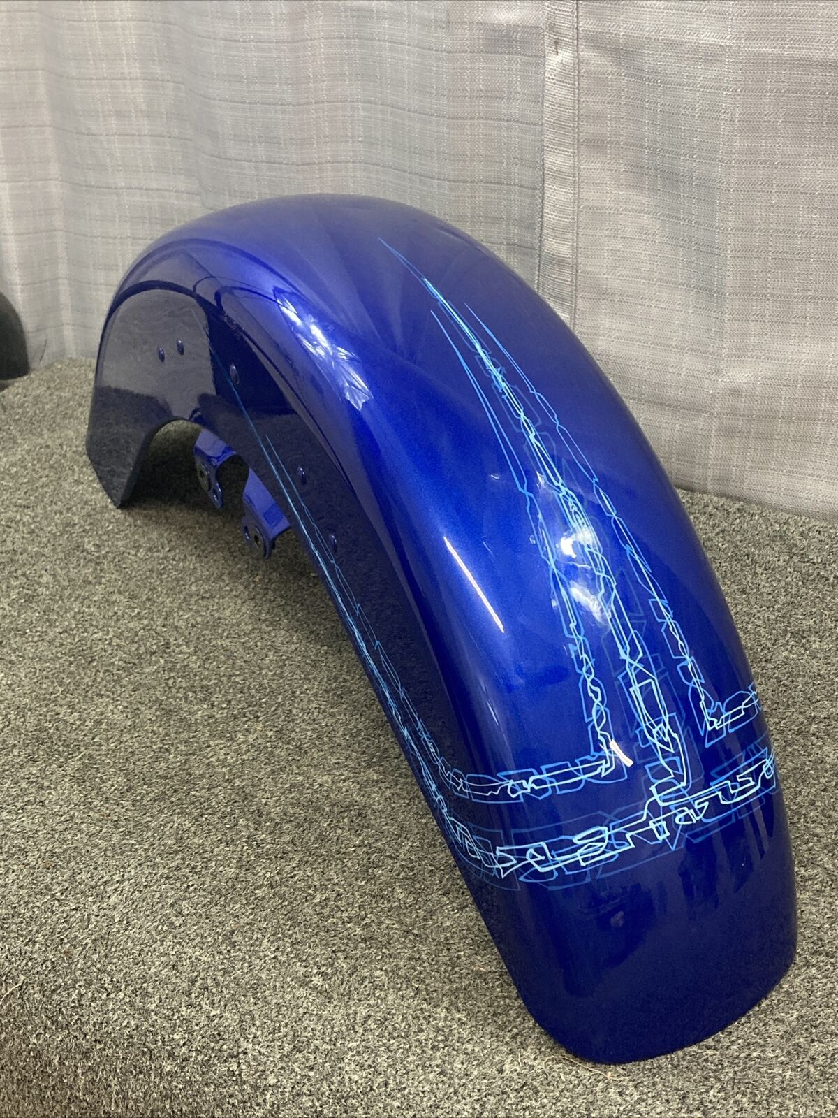 NEW HARLEY DAVIDSON 58900009 FRONT FENDER, BLUE