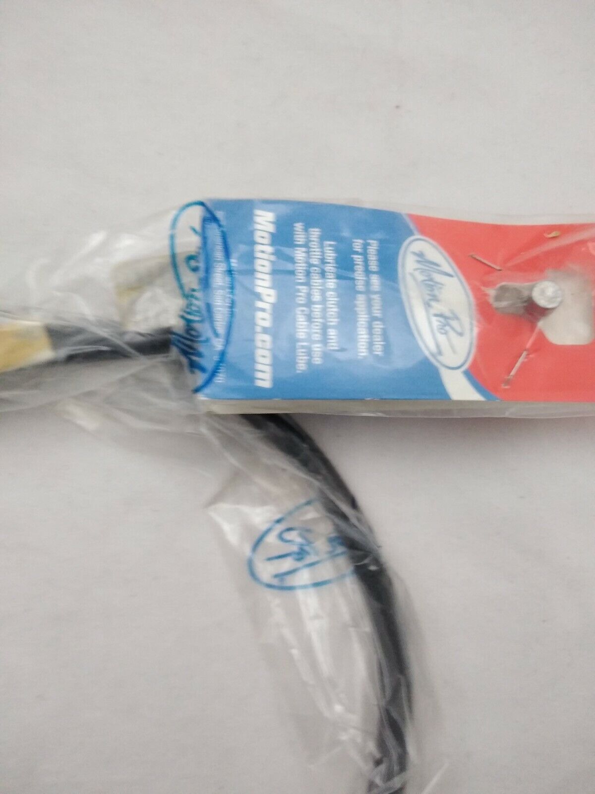 NEW Motion Pro / Black Vinyl Clutch Cable / 02-0163
