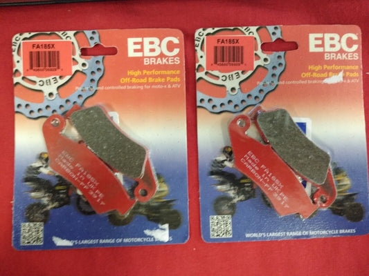 EBC Set of 2 Sport Carbon X F/R Brake Pad Set Honda FA185X