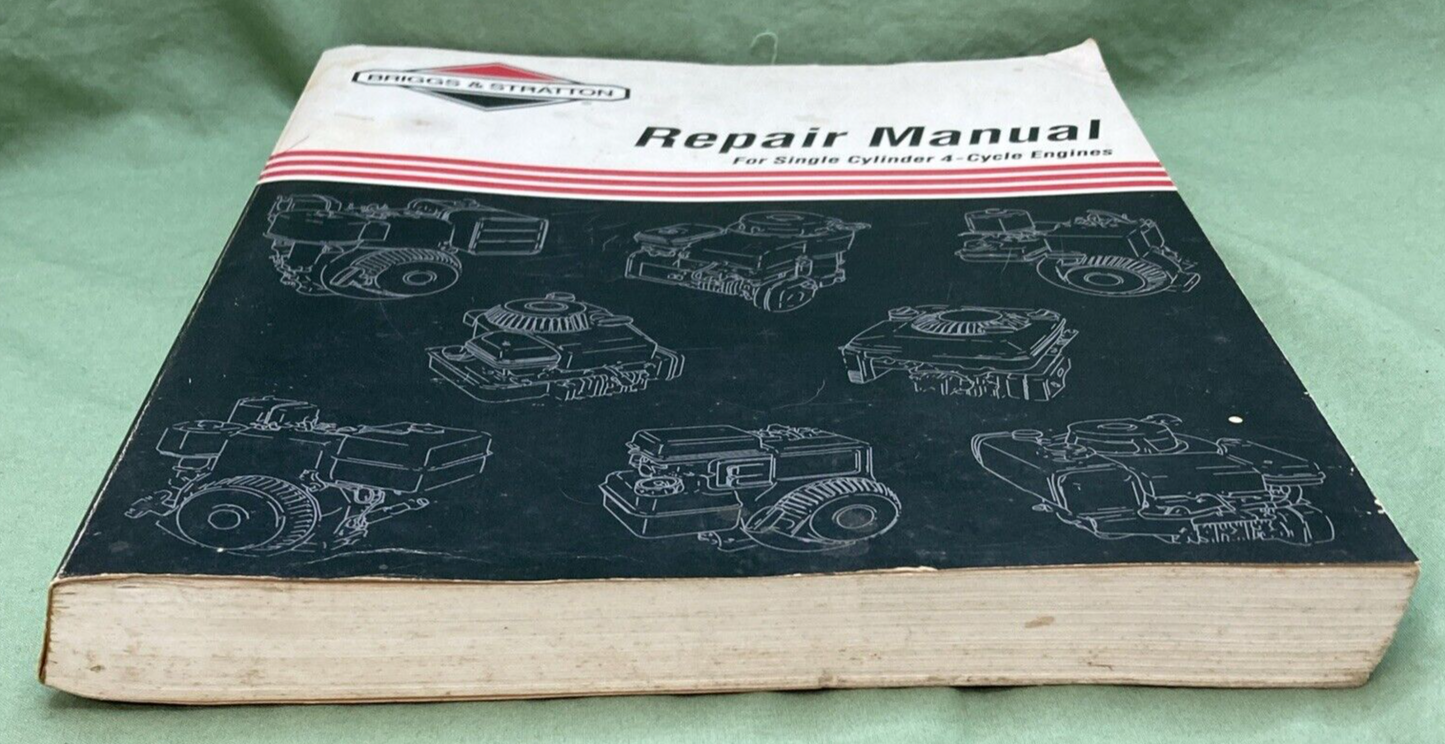 GENUINE BRIGGS & STRATTON 270962-12/97 SINGLE CYLINDER 4 CYCLE ENG REPAIR MANUAL