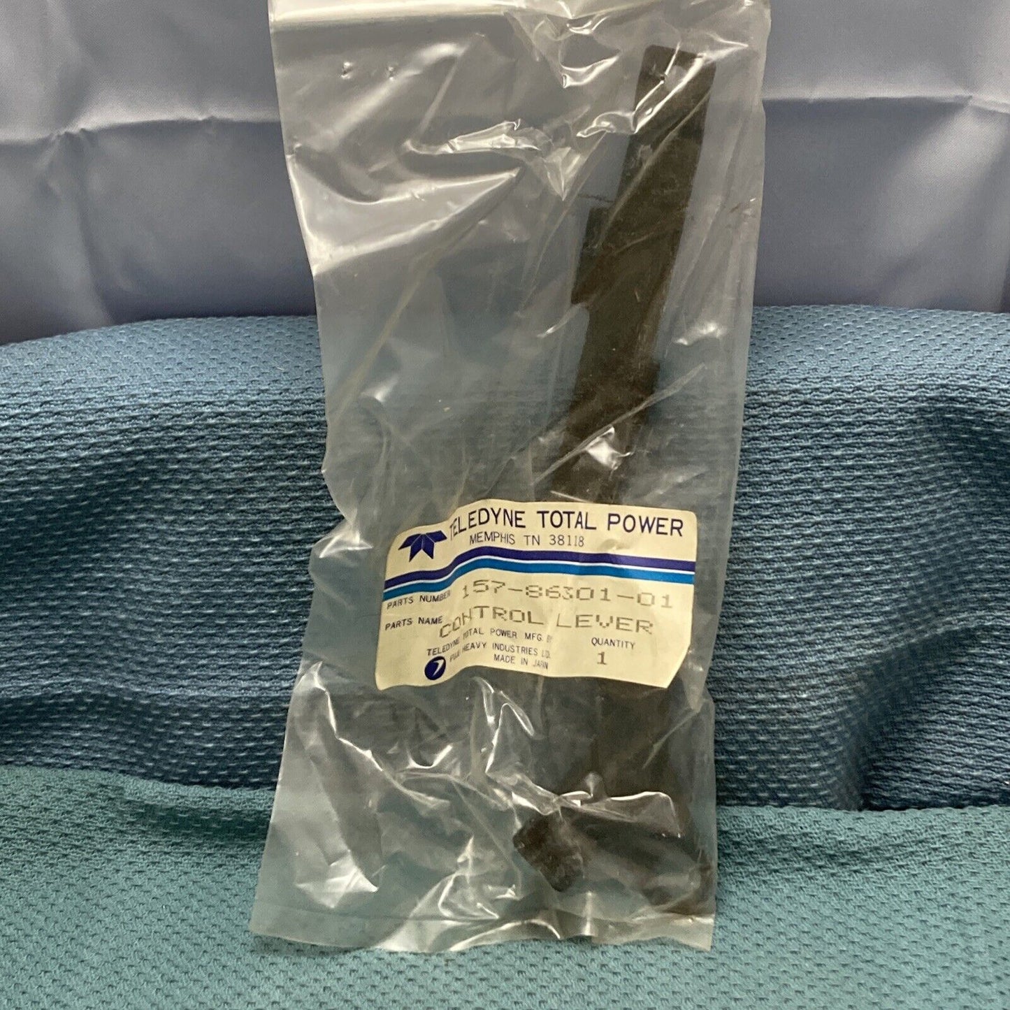 NEW GENUINE TELEDYNE TOTAL POWER 157-86301-01 CONTROL LEVER