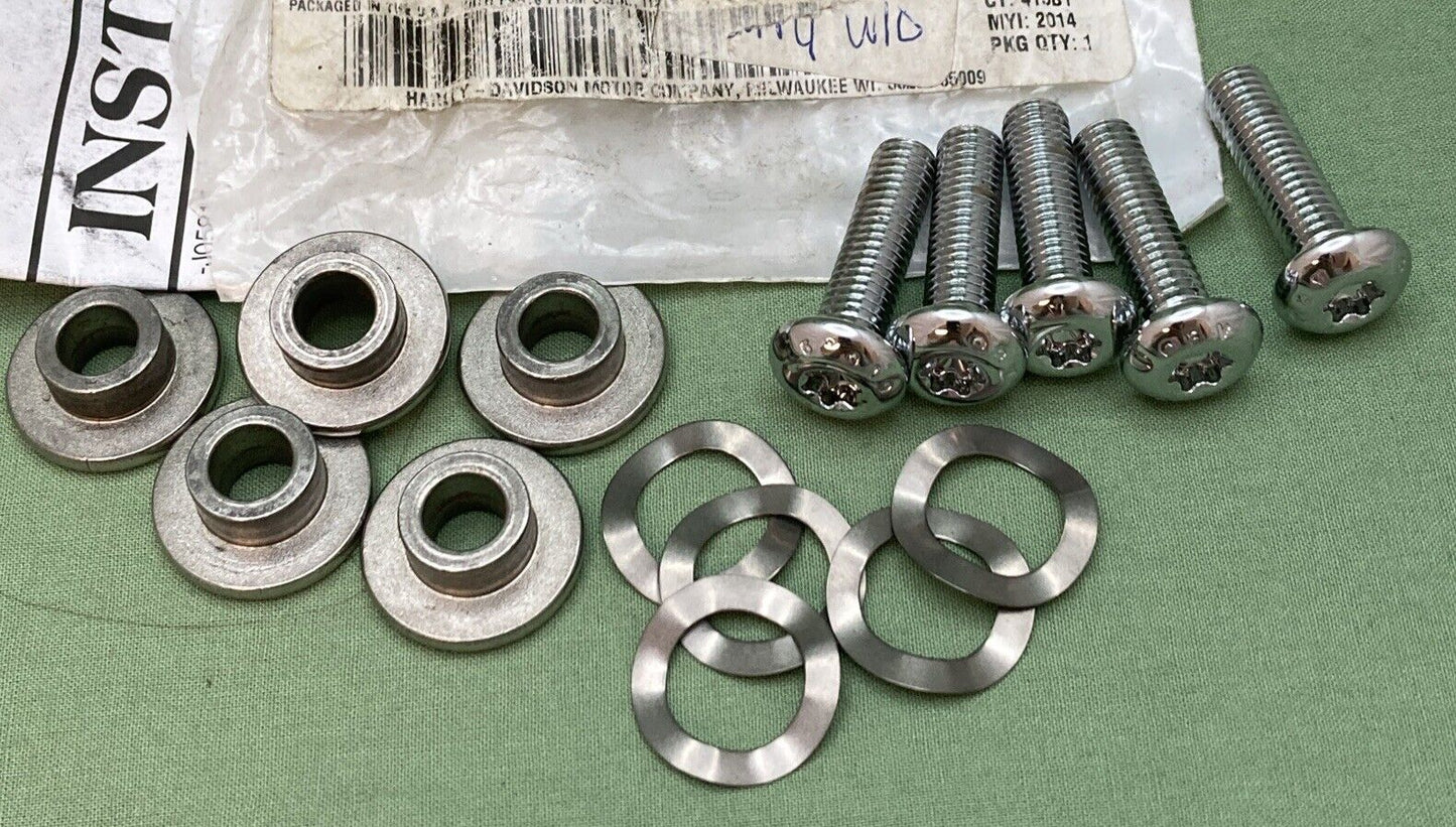 NEW GENUINE HARLEY DAVIDSON 41500095 Front Brake Rotor Hardware Kit