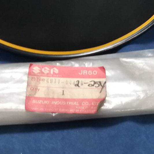 NEW GENUINE SUZUKI 94911-04410 PLATE, FRONT NUMBER (VINTAGE)