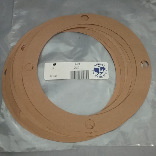 QTY6 NEW WISCONSIN QD487B GASKET BEARING PLATE