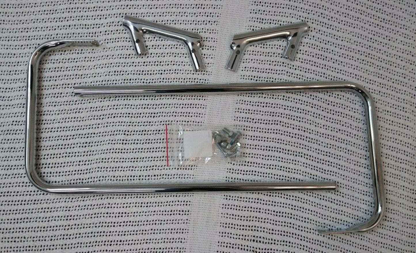 HARLEY DAVIDSON HARD REAR SADDLEBAG TRIM BARS FLT FLHT 87-92 TOURING / 90839-83