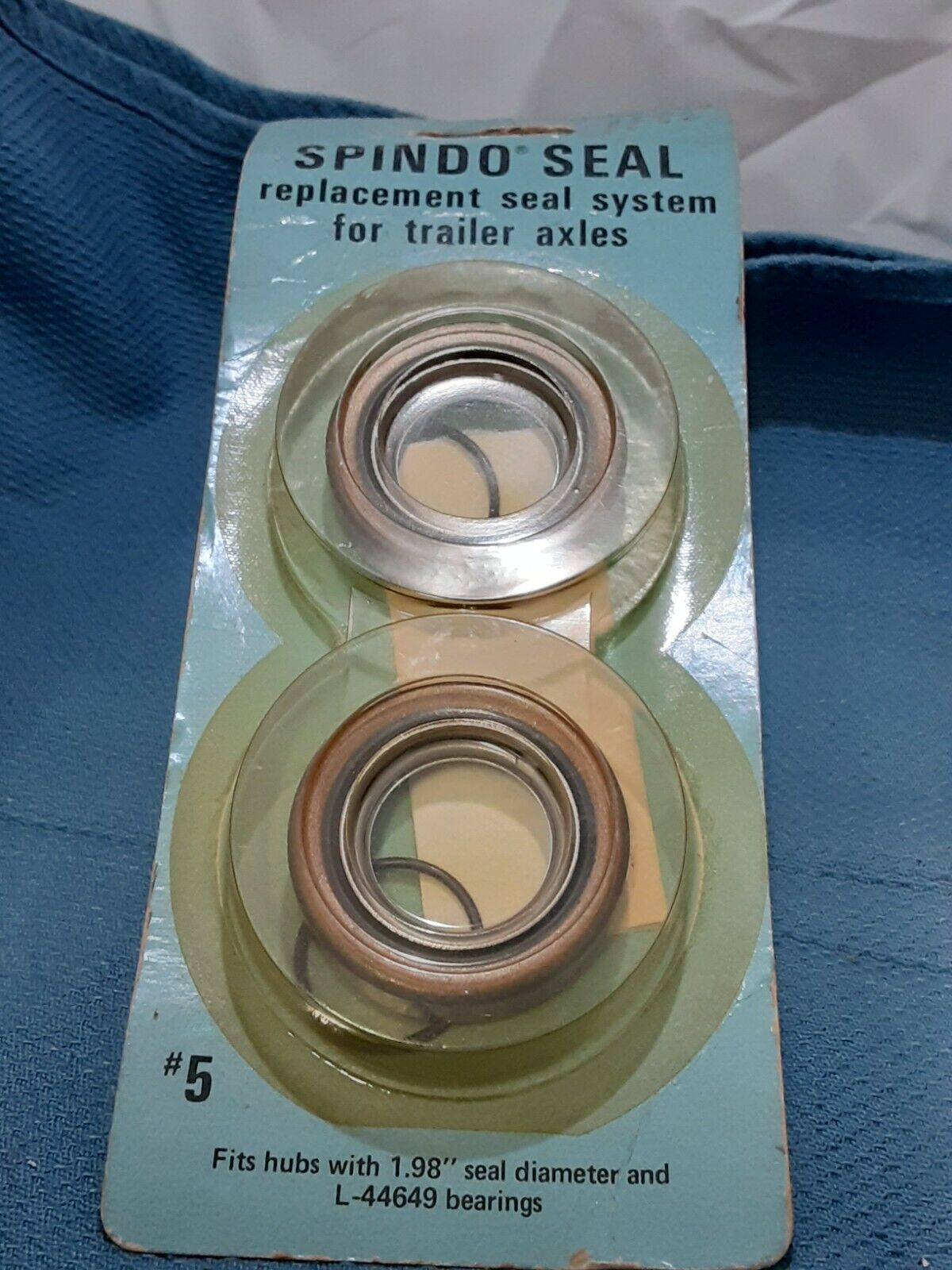 NEW SPINDO SEAL L-44649 REPLACEMENT SEAL SYSTEM FOR TRAILER AXLES