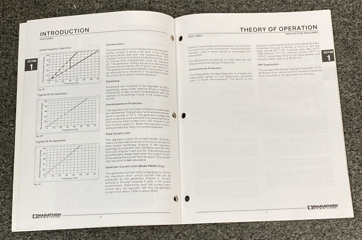 QTY 3 MARATHON ELECTRIC MAGNAMAX MANUALS