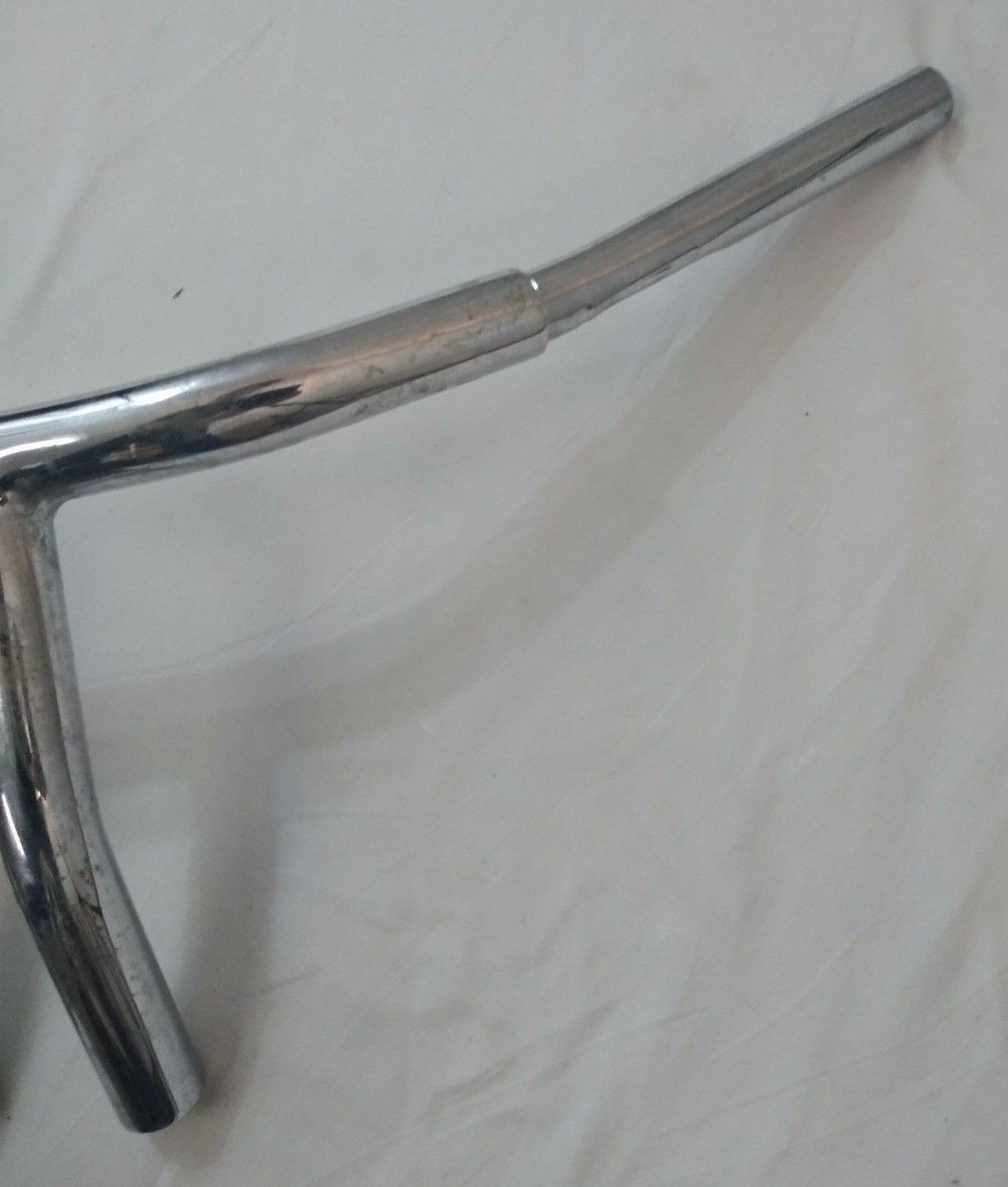 Chrome Motorcycle Handlebars Drag / 4" Rise / 31" Length / 7/8" Width