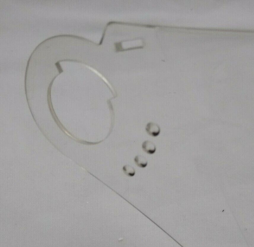 New Genuine Parts Motorcycle Face Shield Visor / Clear / 0922 / 5312244