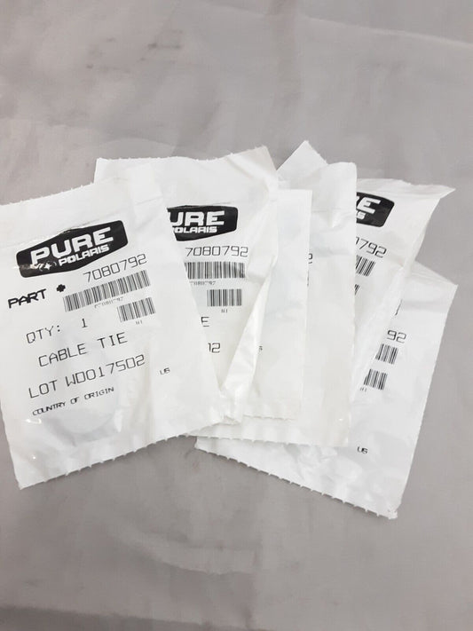 NEW GENUINE POLARIS 7080792 QTY6 STRAP-CABLE TIE 4", BLK RZR Turbo XP PRO Sport