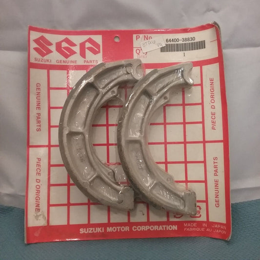 NEW GENUINE SUZUKI 64400-38830 SHOE SET, BRAKE 2002-2021