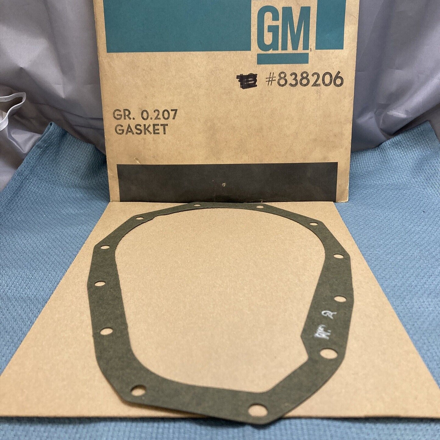 NEW GENUINE GM 838206 GASKET, ENGINE FRONT COVER GR 0.207