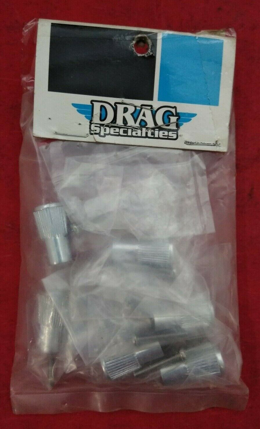 Harley Davidson Speedo Trip Reset Knob & Screw Drag Specialties DS-293870 / QTY8