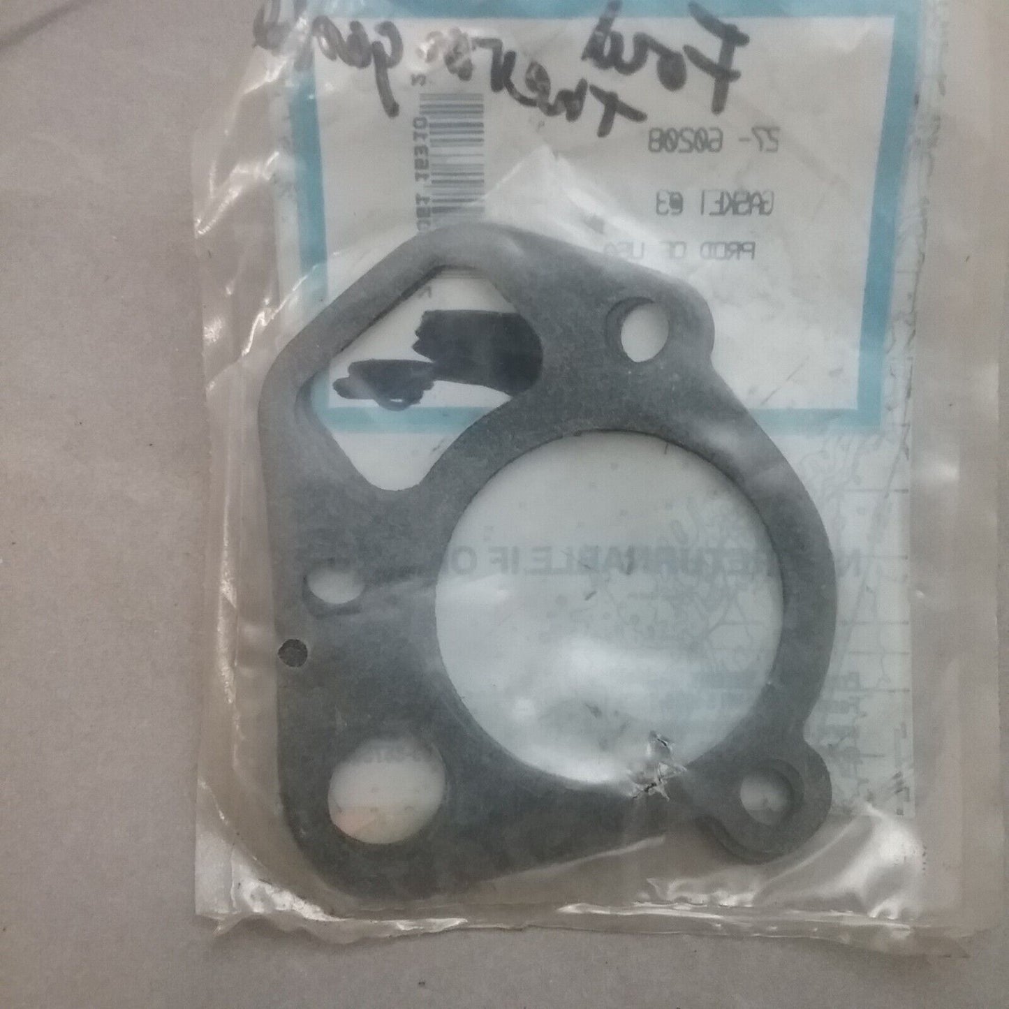 QTY3 NEW QUICKSILVER 27-60208 GASKET-THERMASTAT-MERCRUISER WITH FORD 351 ENGINE