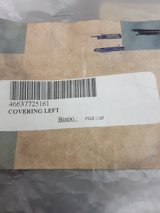 NEW GENUINE BMW 46637725161 COVERING LEFT WINDSHIELD/ MOUNT