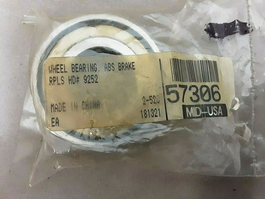 HARLEY WHEEL BEARING WITH ABS-BRAKE 57306 RPLS HD# 9252