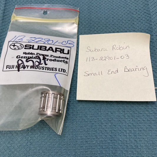 NEW REPLACES SUBARU ROBIN 113-22901-03 SMALL END BEARING
