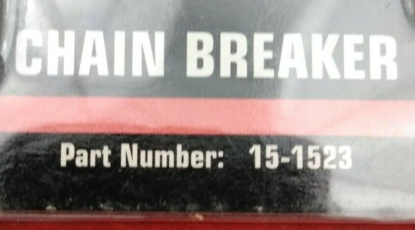 NEW BikeMaster Chain Breaker / 15-1523 / Black / #25-#60 Chains