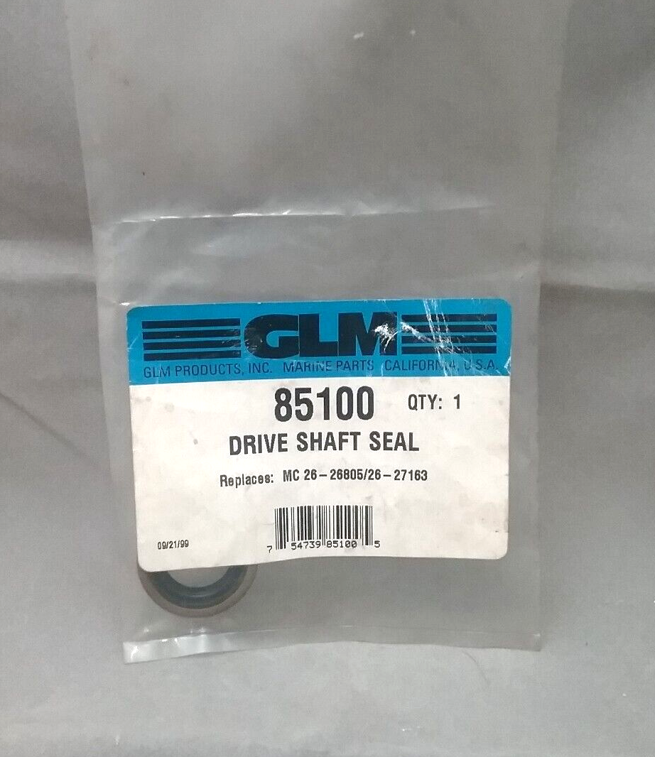 NEW GLM 85100 PROP SHAFT SEAL MERCURY MERCRUISER 20 200HP