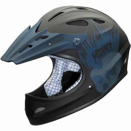 Brainstorm XGame Full Face Black / Dark Blue / Small / Motorcross Style