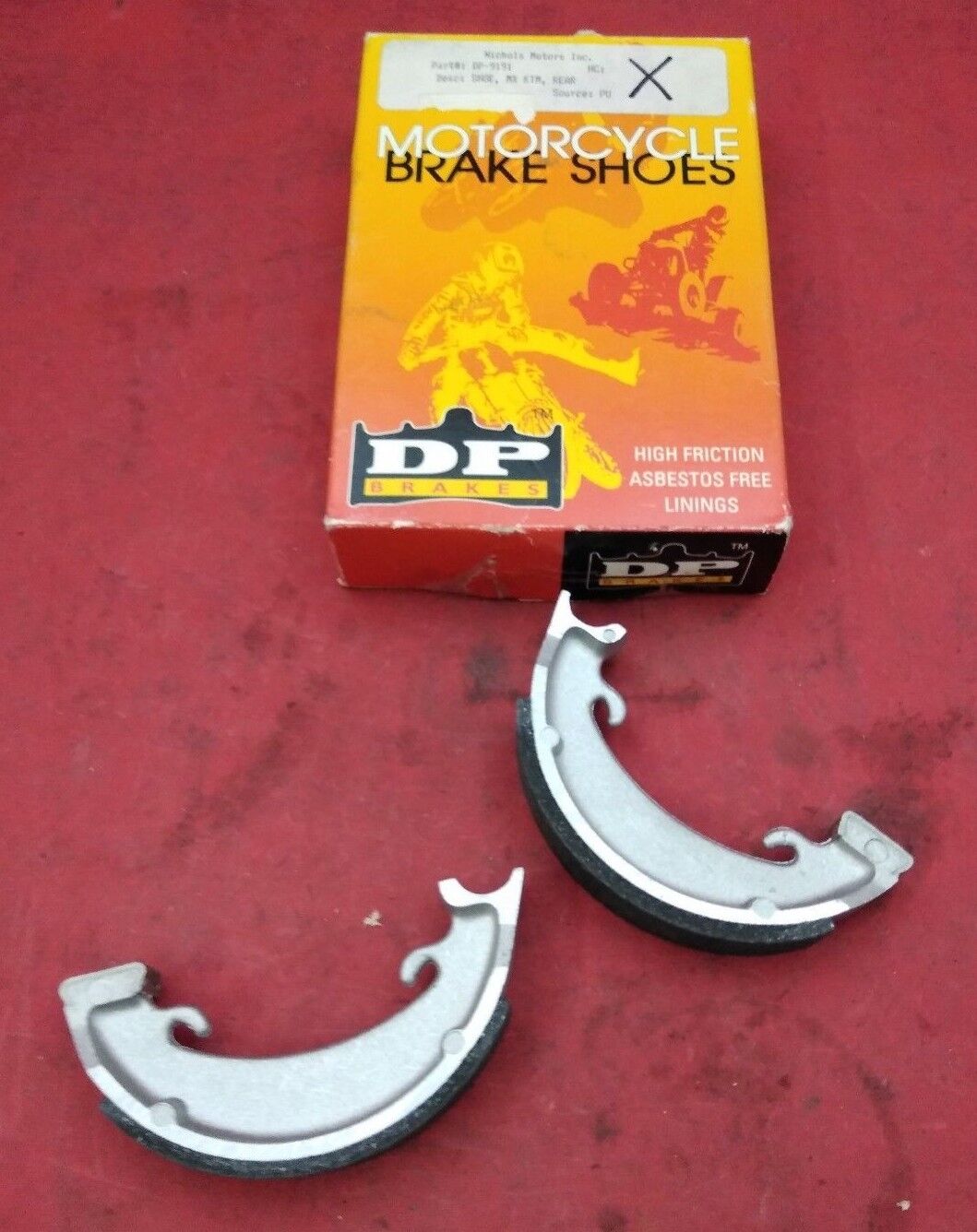 DP Brakes Motorcycle Brake Shoes DP-9191