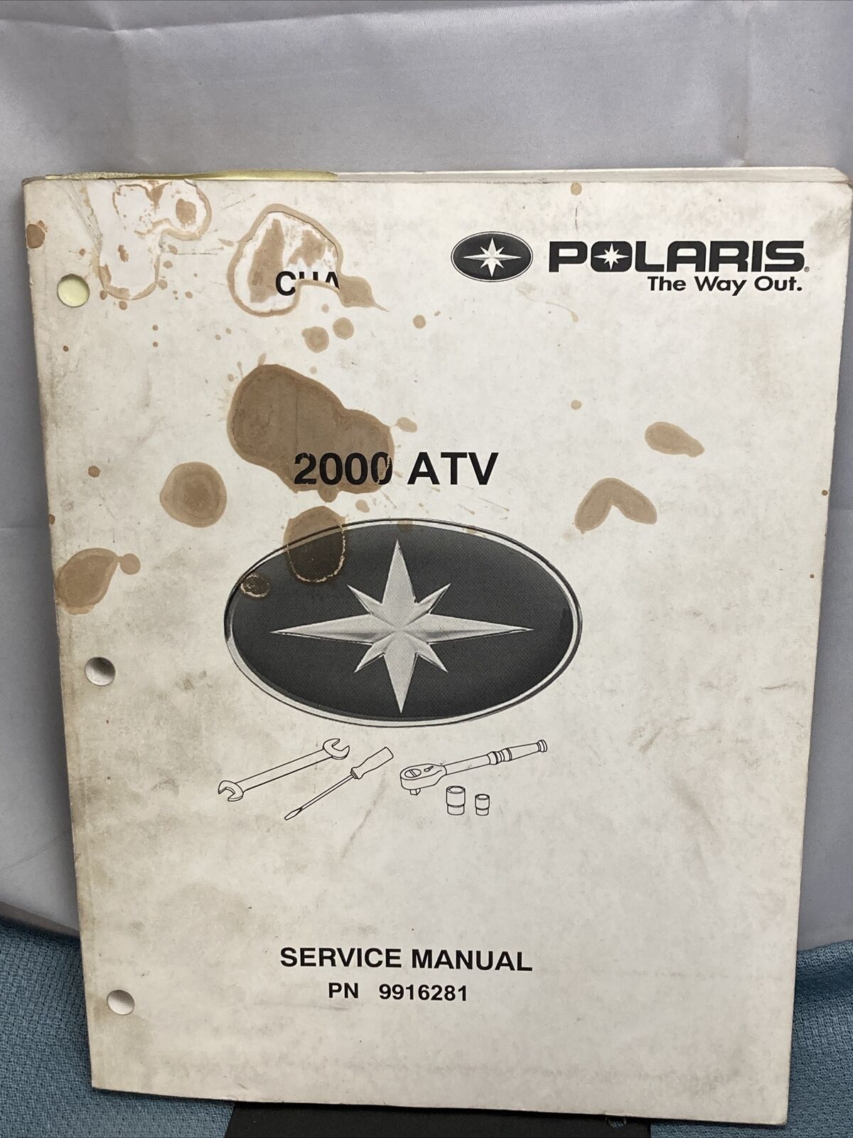 GENUINE POLARIS 9916281 ATV SERVICE MANUAL 2000