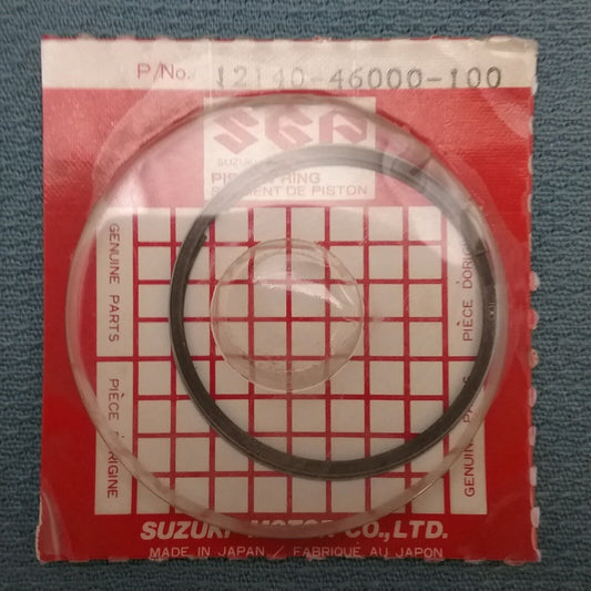NEW GENUINE SUZUKI 12140-46000-100, RING SET, PISTON, 1977-1981