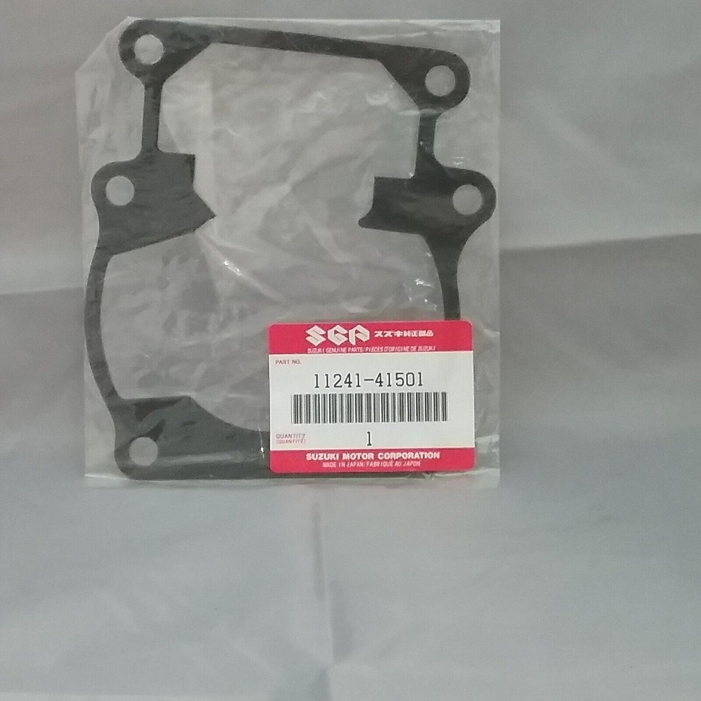 NEW GENUINE SUZUKI 11241-41501 GASKET, CYLINDER PE175 1978-1979