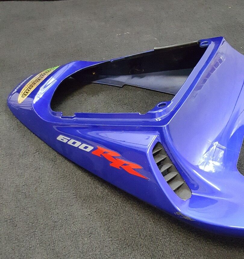 USED GENUINE HONDA CBR600RR Blue Rear Cowl Seat Fairing 772211-MEEA