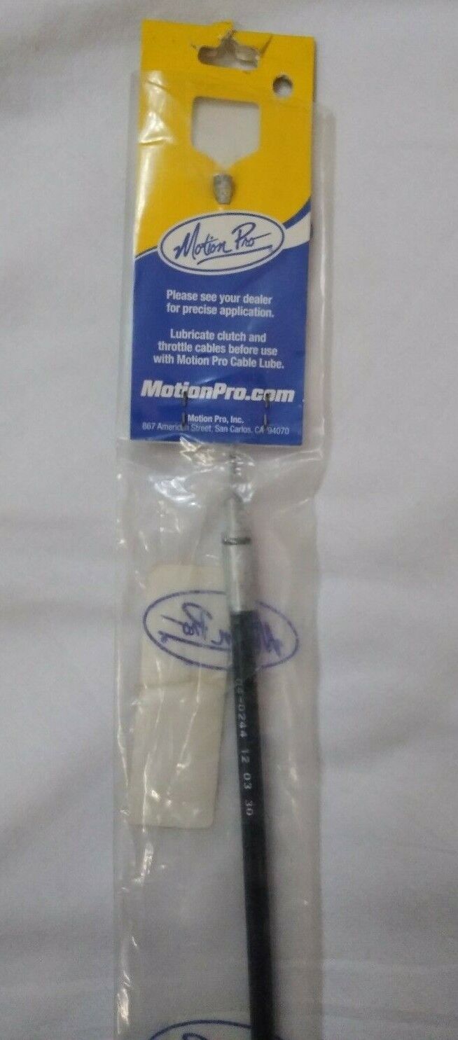 NEW Motion Pro 04-0244 Black Vinyl Clutch Cable / Suzuki