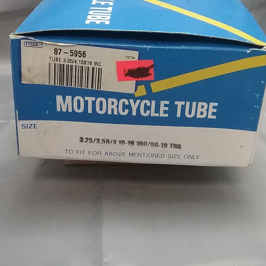 NEW IRC 87-5956 MOTORCYLE TUBE 3.25/4.10X19