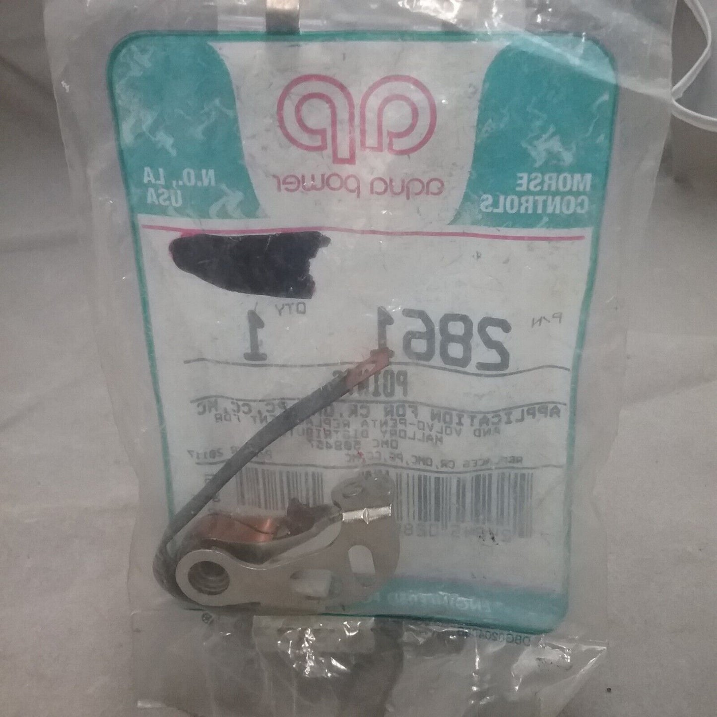 NEW AQUA POWER 2861 POINTS CONTACT CRUSADER MERCRUISER PLEASURECRAFT OMC VOLVO