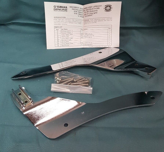 NEW GENUINE YAMAHA USA-5BN41-10 BACKREST SIDE ARMS V Star 650 Silverado XVS650
