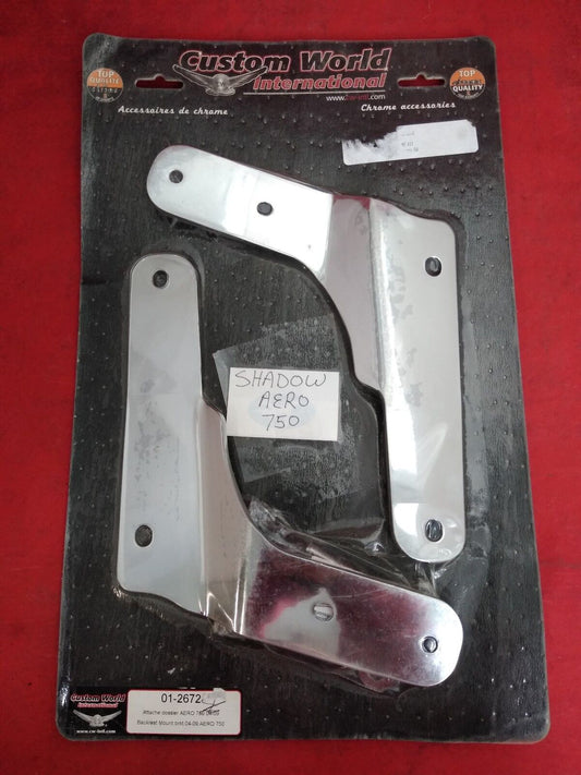 NEW Honda Aero 750 Passenger Backrest Mounting Hardware Set, 04-11 (01-2672)