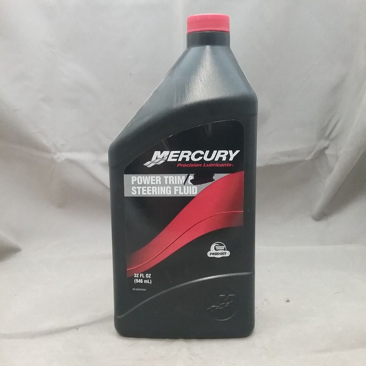 NEW MERCURY 92-858075K01 POWER TRIM AND STEERING FLUID 1 QUART