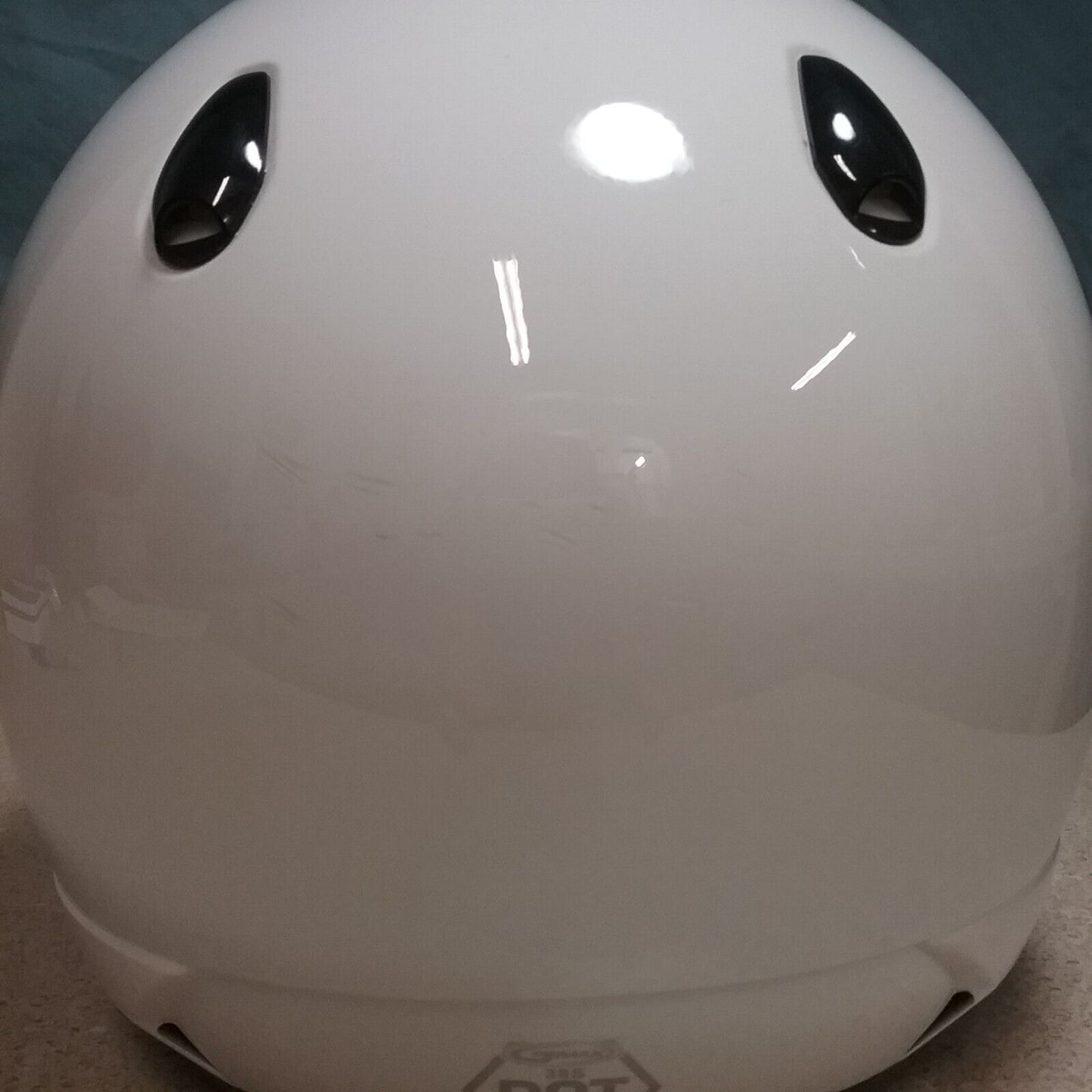 GMAX GM38S FULL FACE SOLID SNOWMOBILE HELMET - GLOSS WHITE - XXL