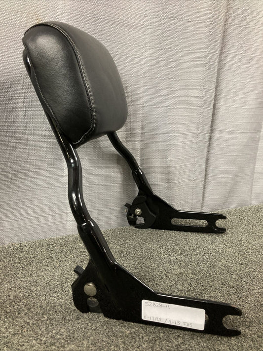 HARLEY DAVIDSON 52828-11 One-Piece HD Detachables Sissy Bar Black