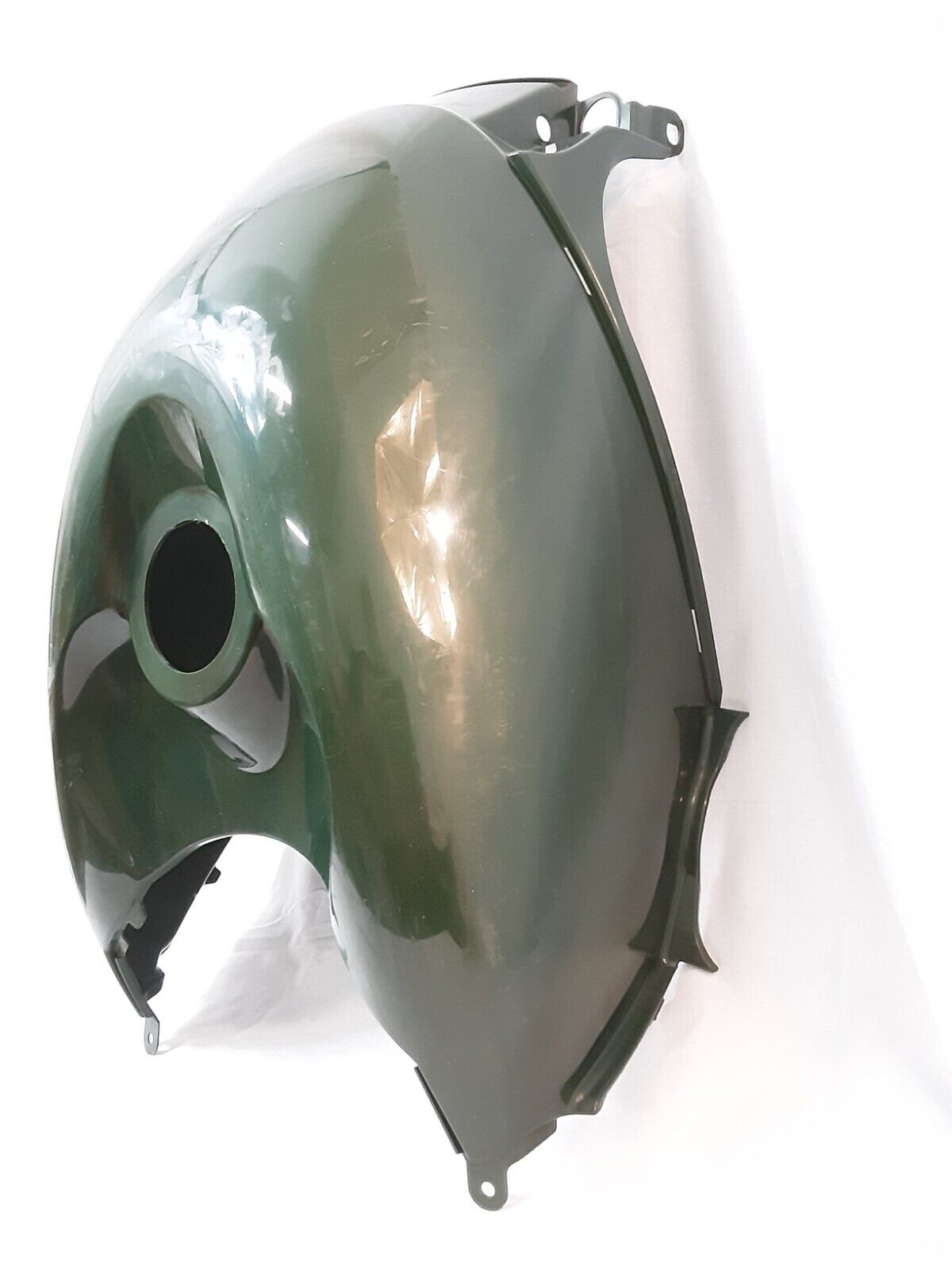 YAMAHA 5KM-2171A-00 GAS TANK SHROUD GRIZZLY YFM660 PASTEL DEEP GREEN 2002-08