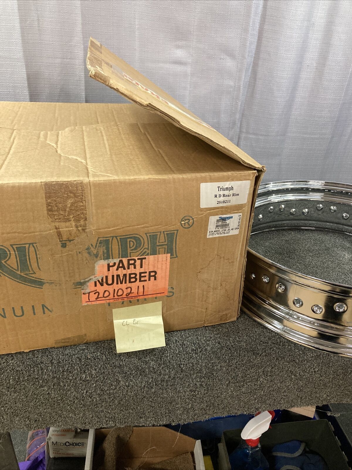 NEW VICTORY/TRIUMPH T2010211 STEEL WHEEL RIM FITS THUNDERBIRD 1998-2003