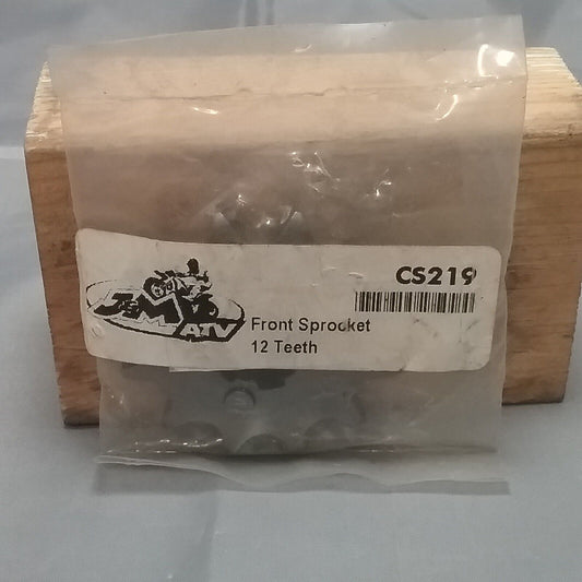 NEW J&M ATV CS219 FRONT SPROCKET 12 TEETH