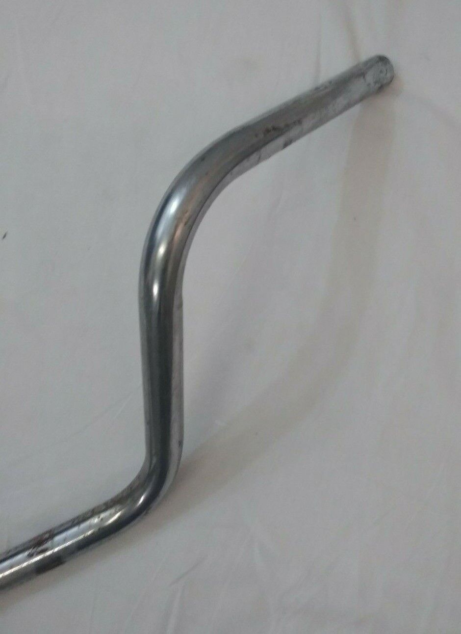 Chrome Motorcycle Handlebars 7/8" Width / 10" Handle Length / Full Length 38"