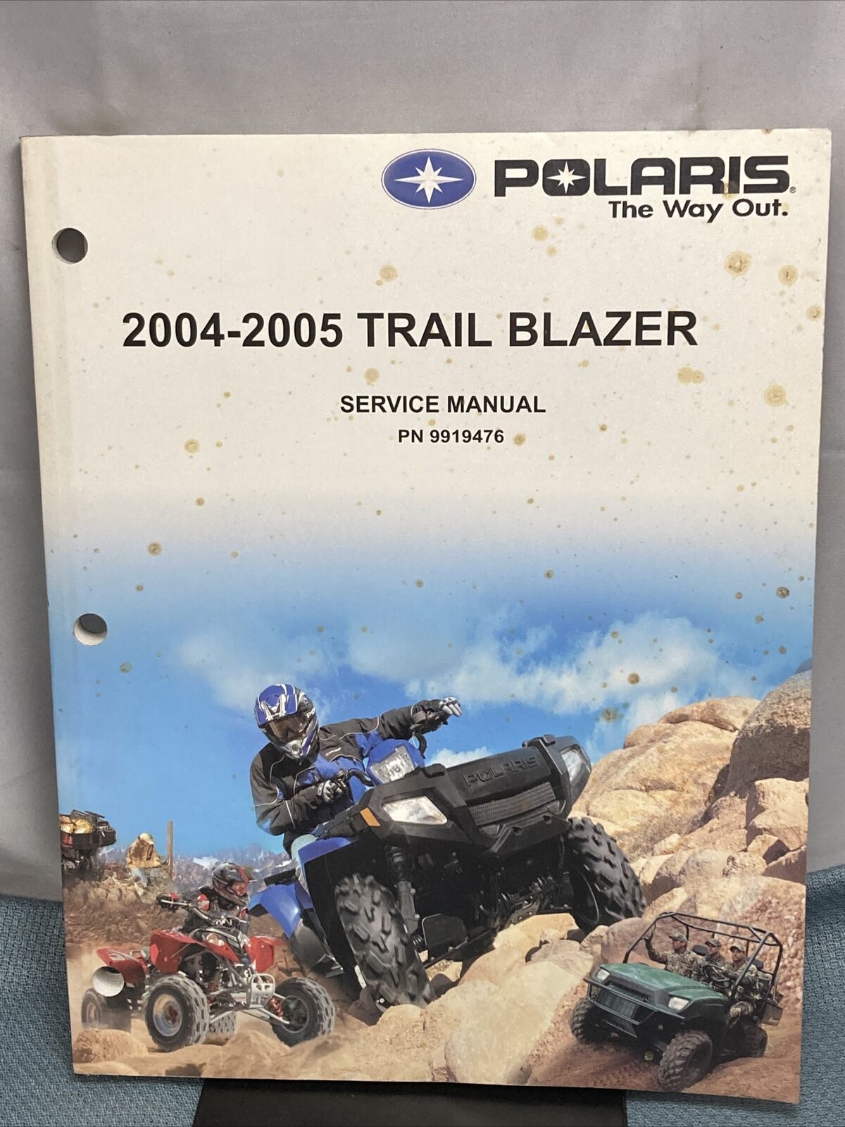 GENUINE POLARIS 9919476 TRAIL BLAZER SERVICE MANUAL 2004-2005