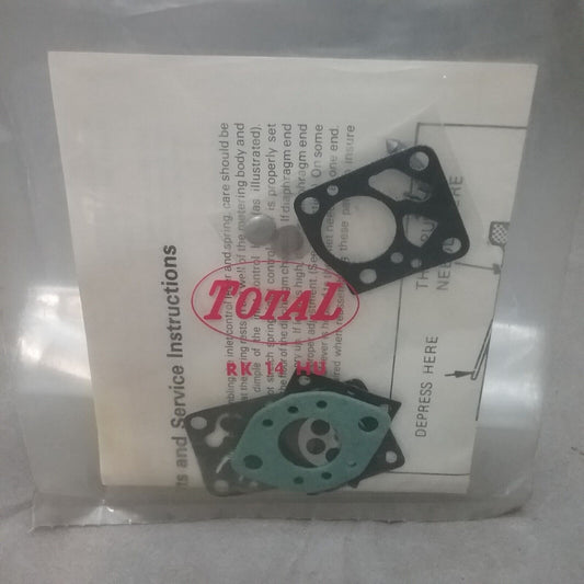 QTY2 NEW TILLOTSON RK-14HU CARBURETOR REPAIR KIT