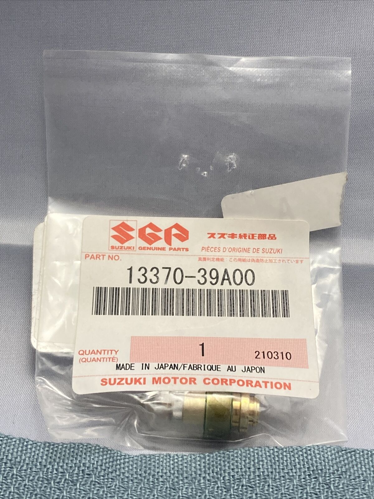 NEW GENUINE SUZUKI 13370-39A00 VALVE ASSEMBLY NEEDLE