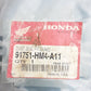 NEW HONDA 91751-HM4-A11 DUST SEAL, FR. BRAKE FOURTRAX TRX300 1998-2000