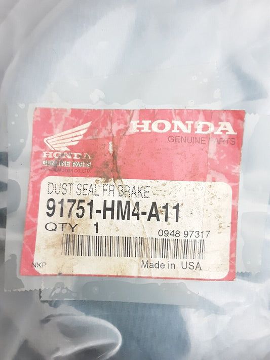 NEW HONDA 91751-HM4-A11 DUST SEAL, FR. BRAKE FOURTRAX TRX300 1998-2000