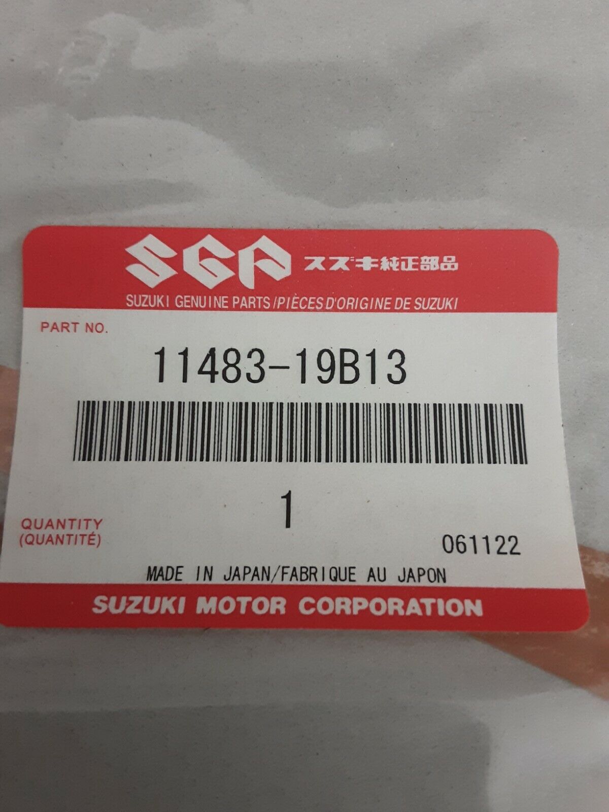 NEW GENUINE SUZUKI 11483-19B13 GASKET, TRANSFER COVER QuadRunner LT-4WD LT-F250