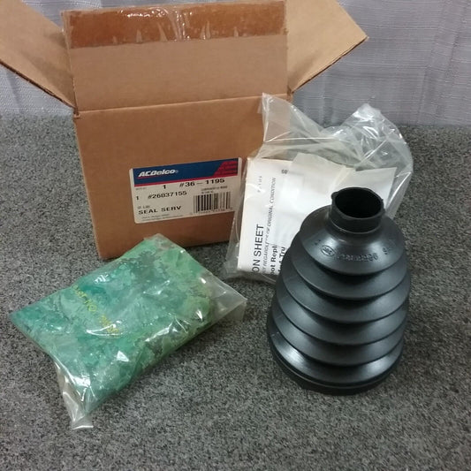 NEW ACDELCO 36-1195 BOOT KIT, FRONT WHEEL DR SHAFT CV JOINT GM 26037155 GR 6.061