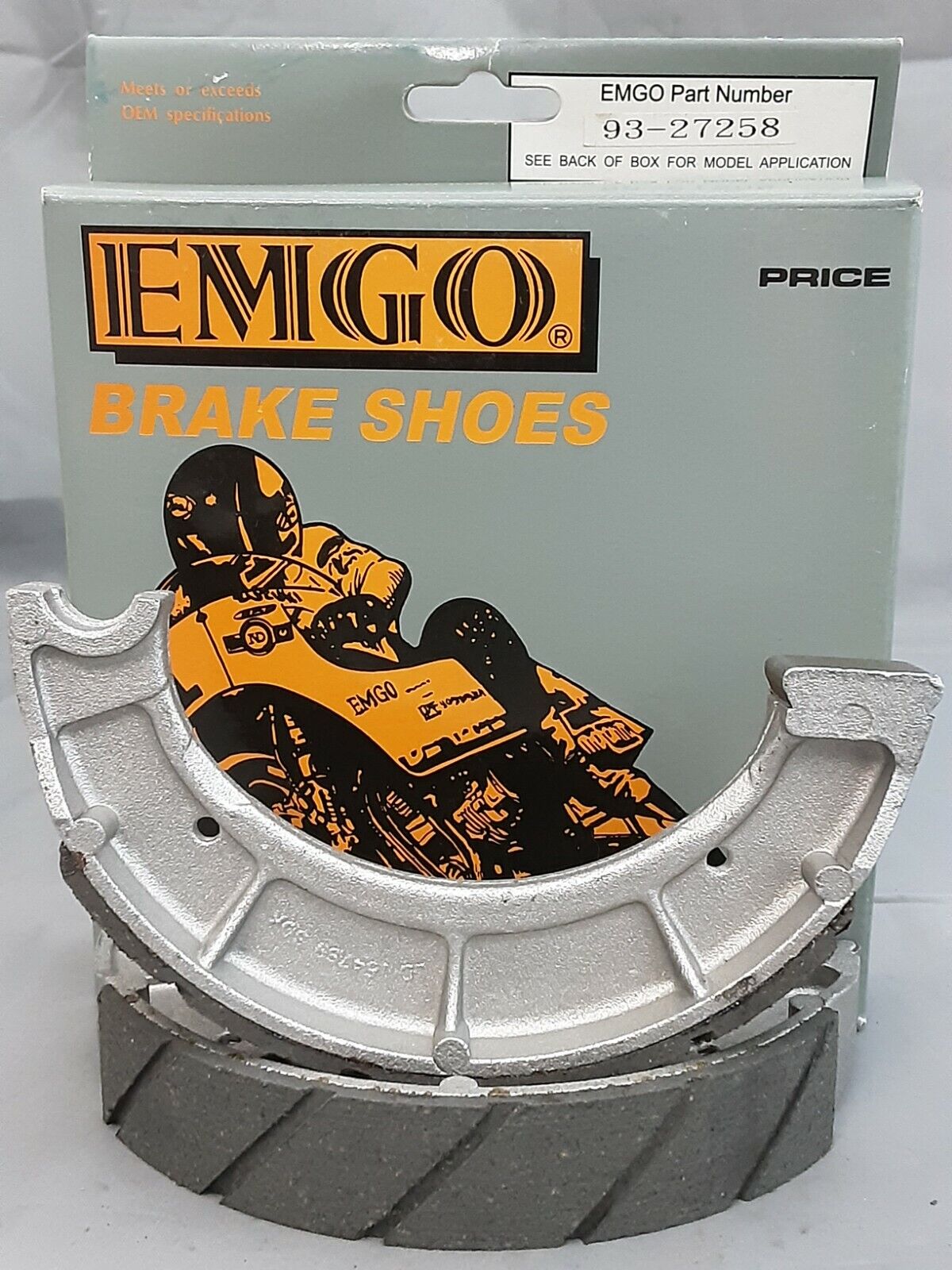 NEW EMGO BRAKE SHOES 93-27258 YAMAHA TIMBERWOLF MOTO-4 PRO HAULER